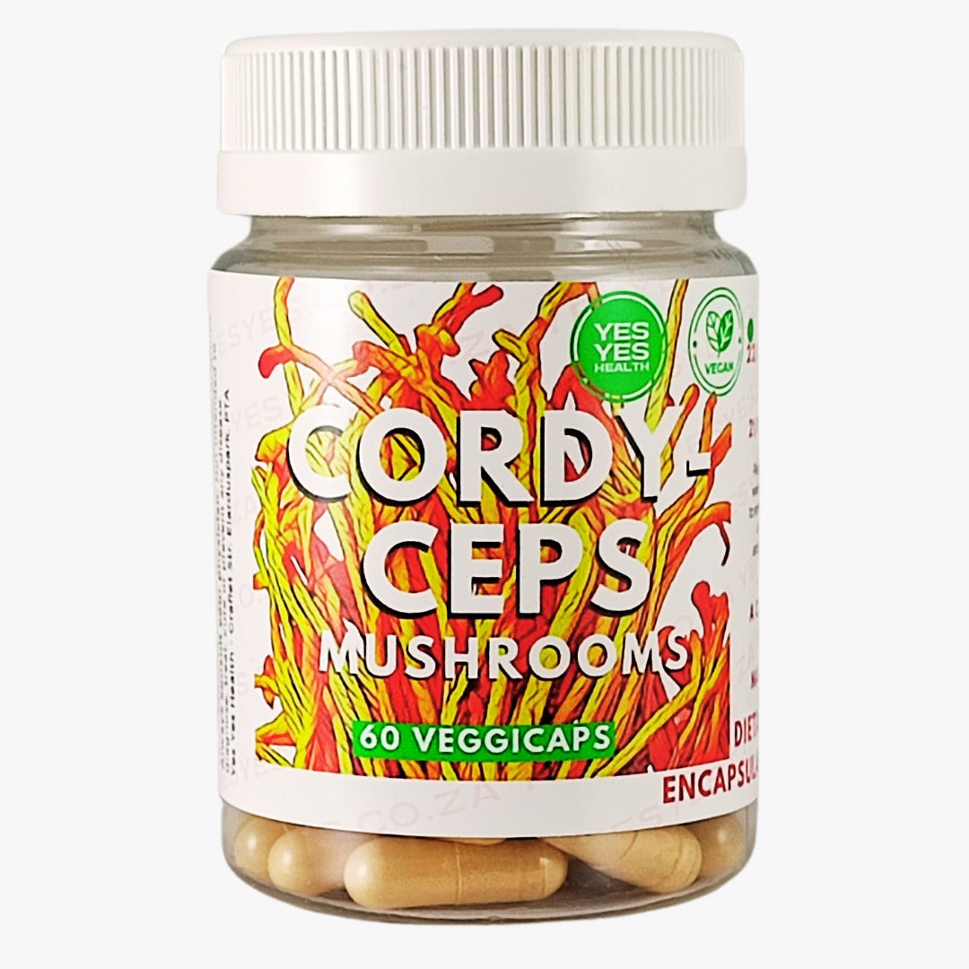 Cordyceps Mushroom 100% Pure - 60 Caps